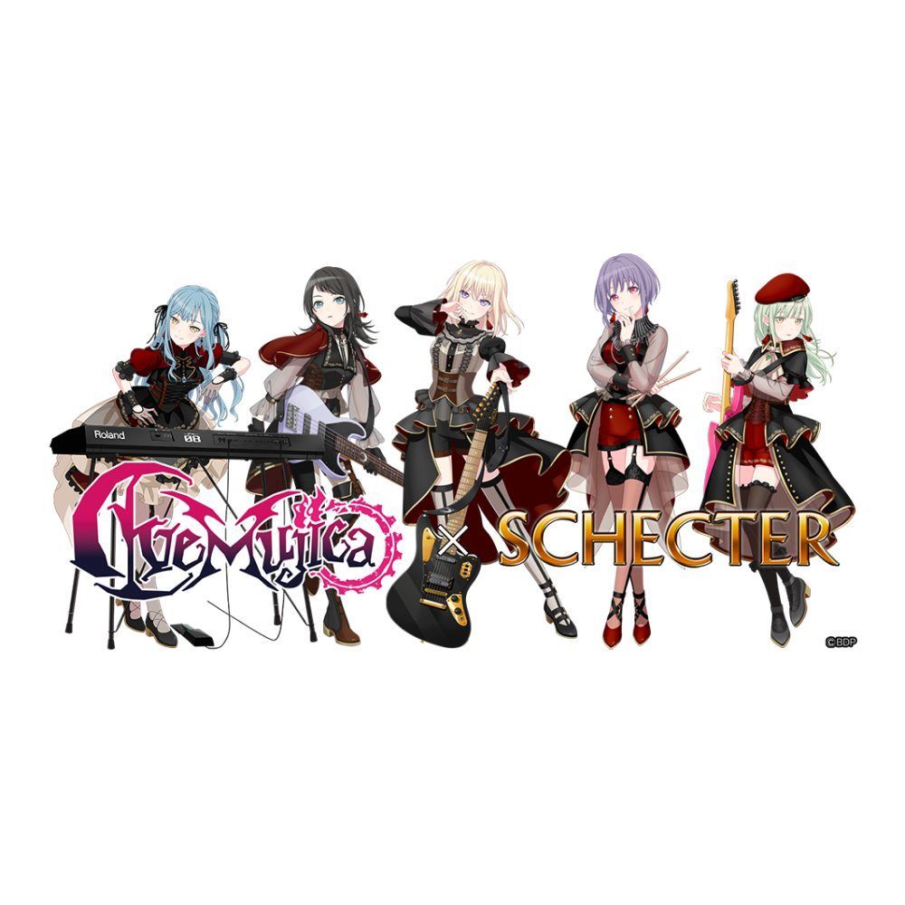 SCHECTER S-950|AM BanG Dream! Ave Mujica ギター ベース用ストラップ シェクター