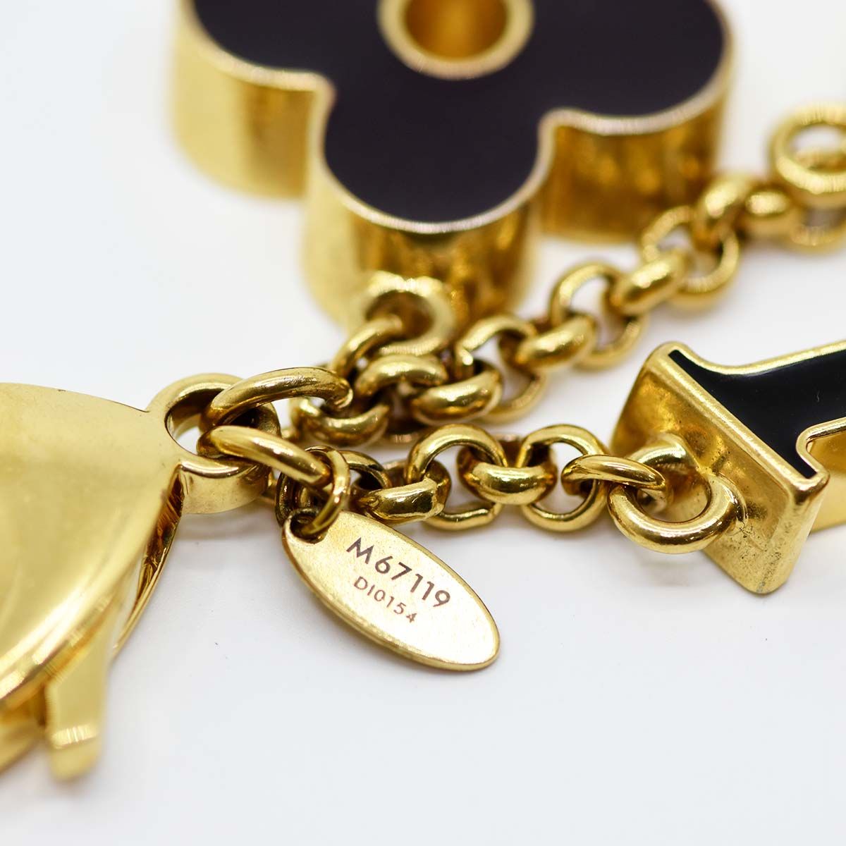 ルイヴィトン L/V ビンテージ キーリング チャーム キーホルダー