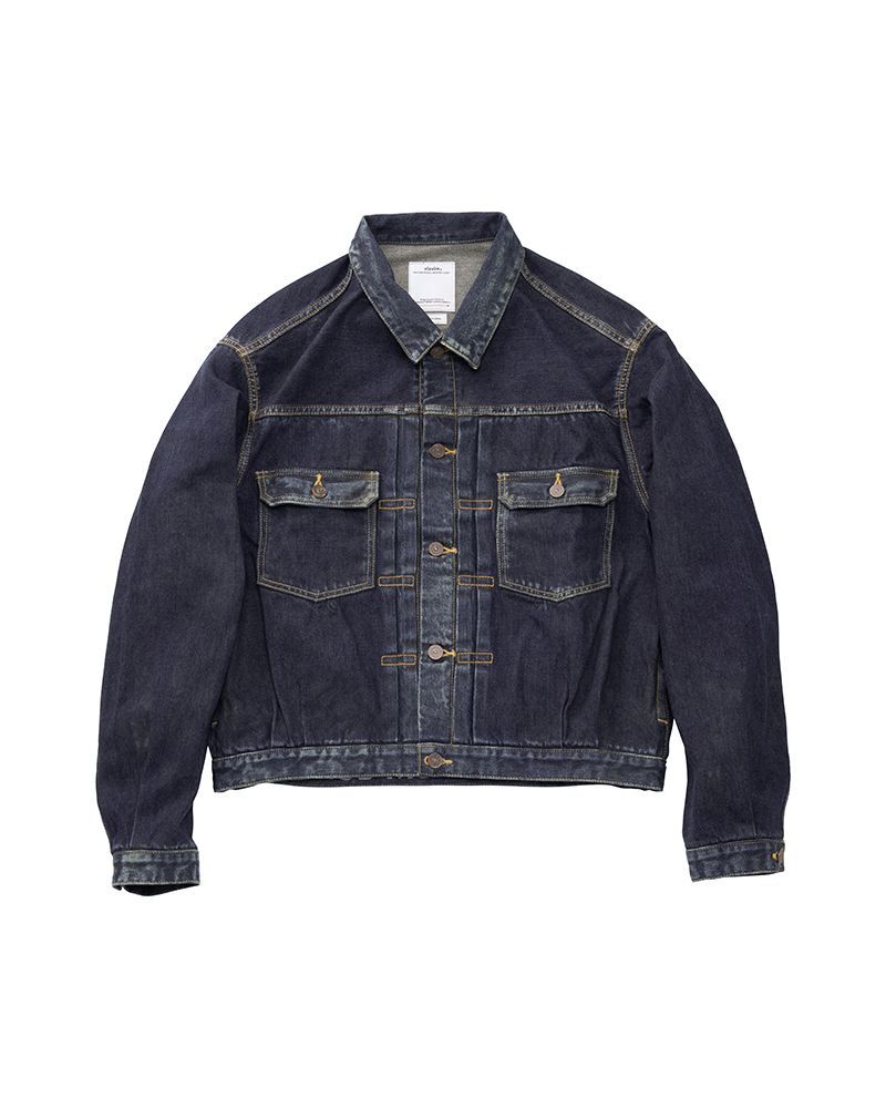 VISVIM SS 101X JKT DMGD-1010 デニムジャケット 0125205006002