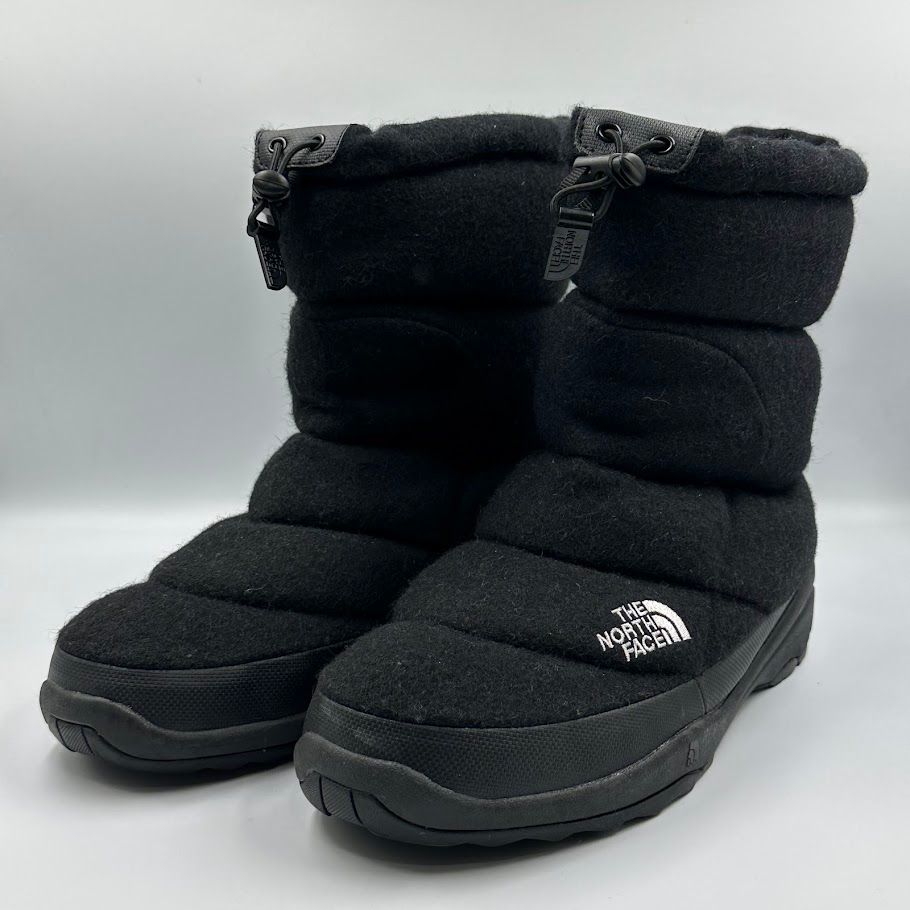 THE NORTH FACE ノースフェイス ヌプシ ブーツ ブラック ウール 28cm