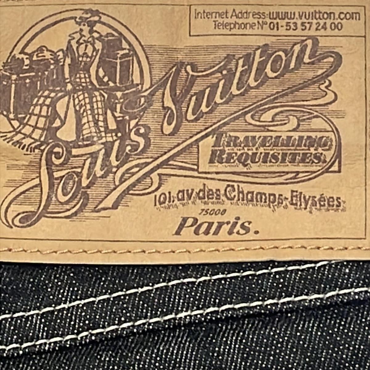 LOUIS VUITTON(ルイヴィトン) ジーンズ サイズ36 S レディース