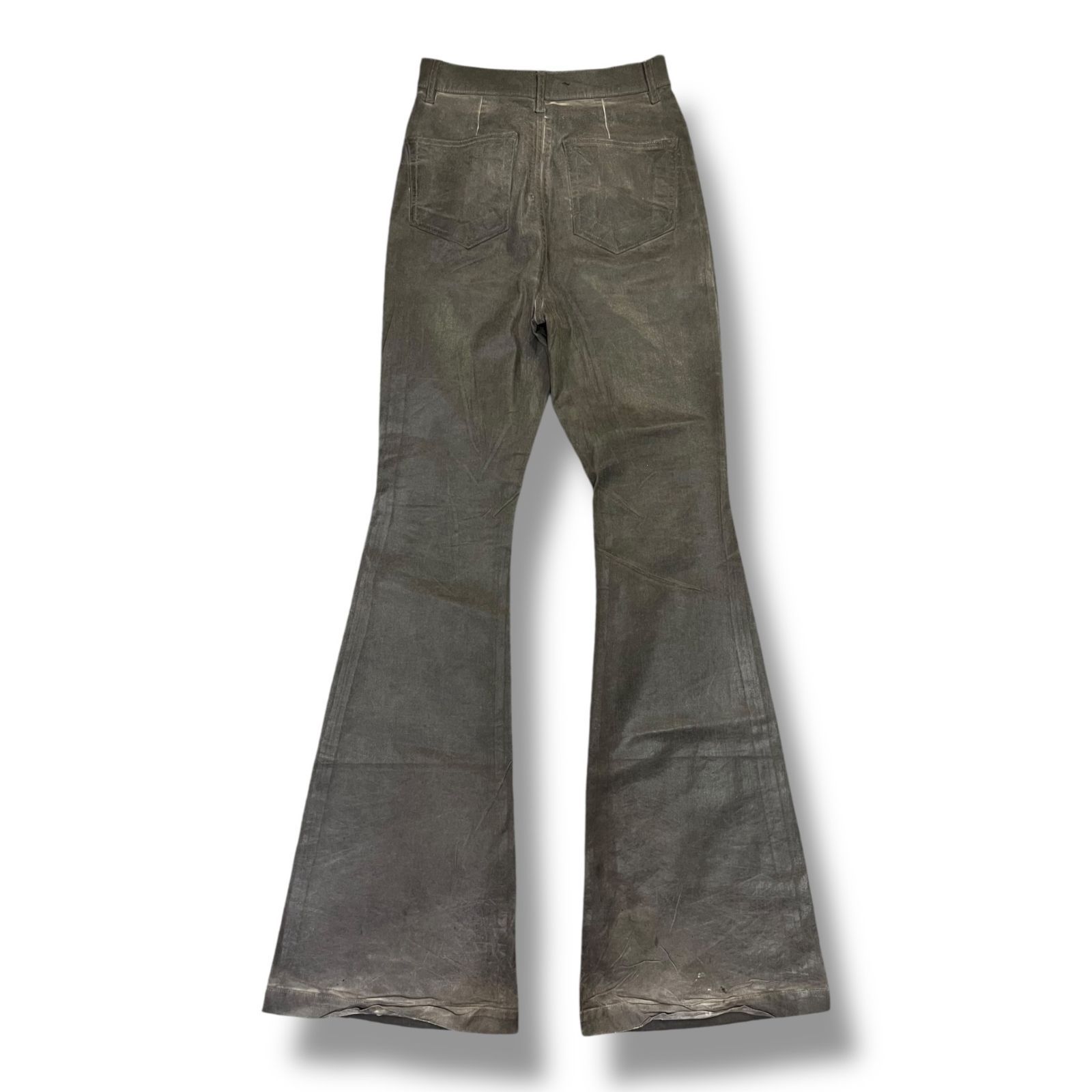 確かな品質。必見！ Rick Owens DRKSHDW 25SS Hollywood bolan bootcut Pants ハリウッドボランブーツカットパンツ フ デニム ジーンズ リックオウエンス ダークシャドウ DS01E3311-SCF ブラック 26 652A1