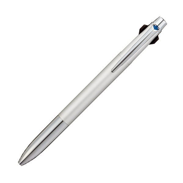 まとめ 三菱鉛筆 ジェットストリーム プライム3色ボールペン 0.7mm 軸色 シルバー SXE3300007.26 1本 ×5セット