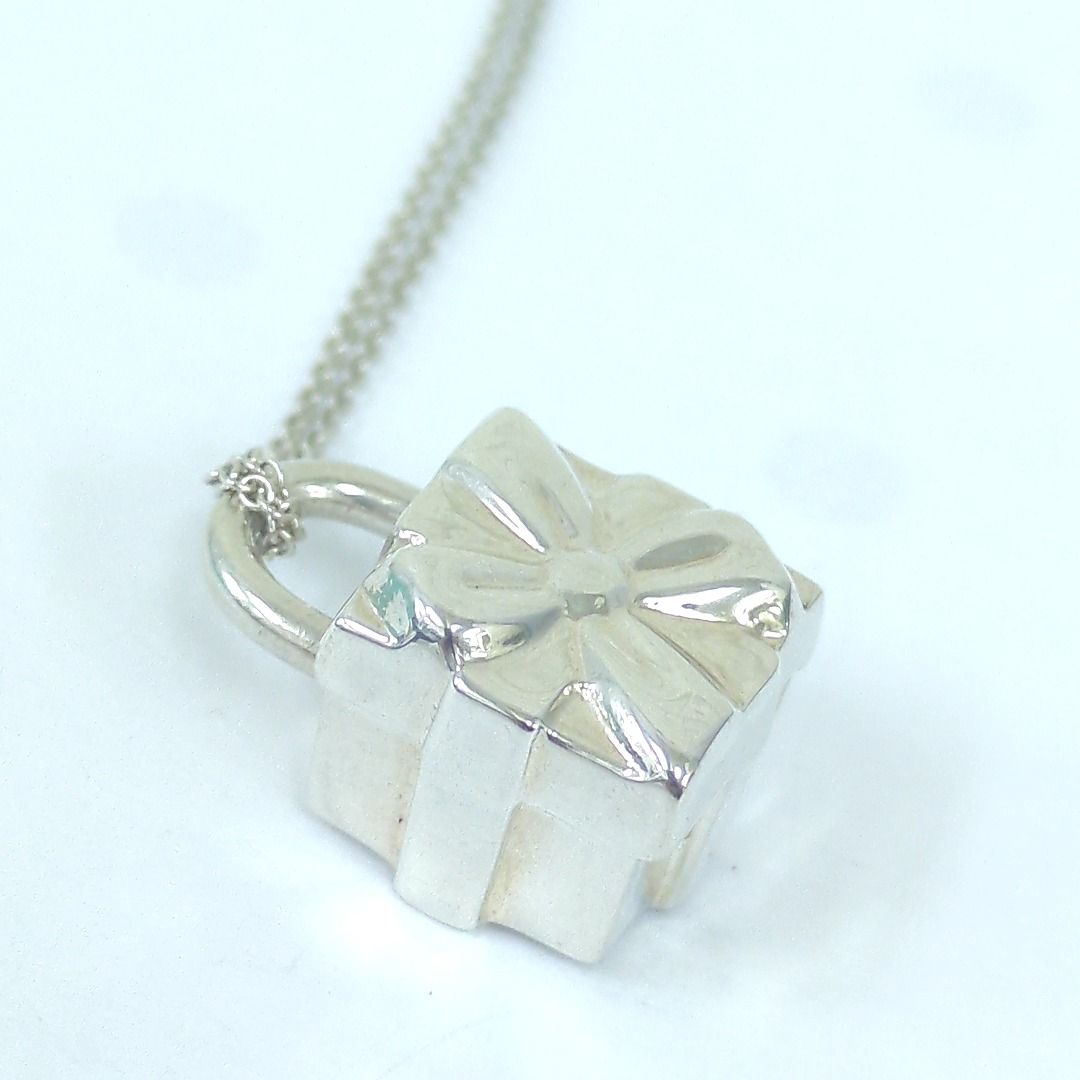 TIFFANY ティファニー ボックスロックチャーム SV925 TIFFANY
