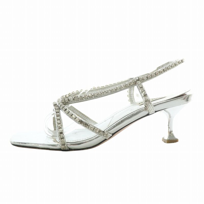 ミュウミュウ サンダル ビジュー アンクルストラップ 37 楽天市場】miumiu サンダル（靴）の通販