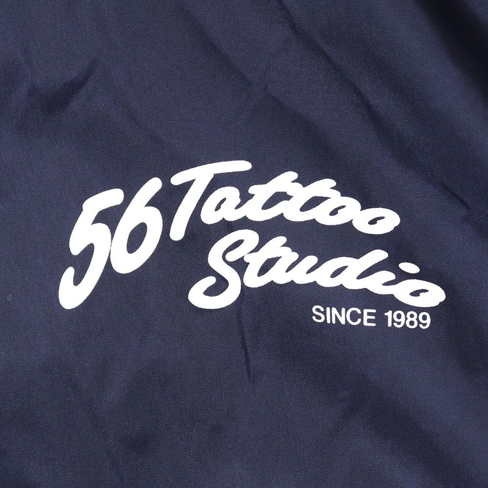 WACKO MARIA 56 TATTOO STUDIO COACH JACKET XLサイズ ネイビー