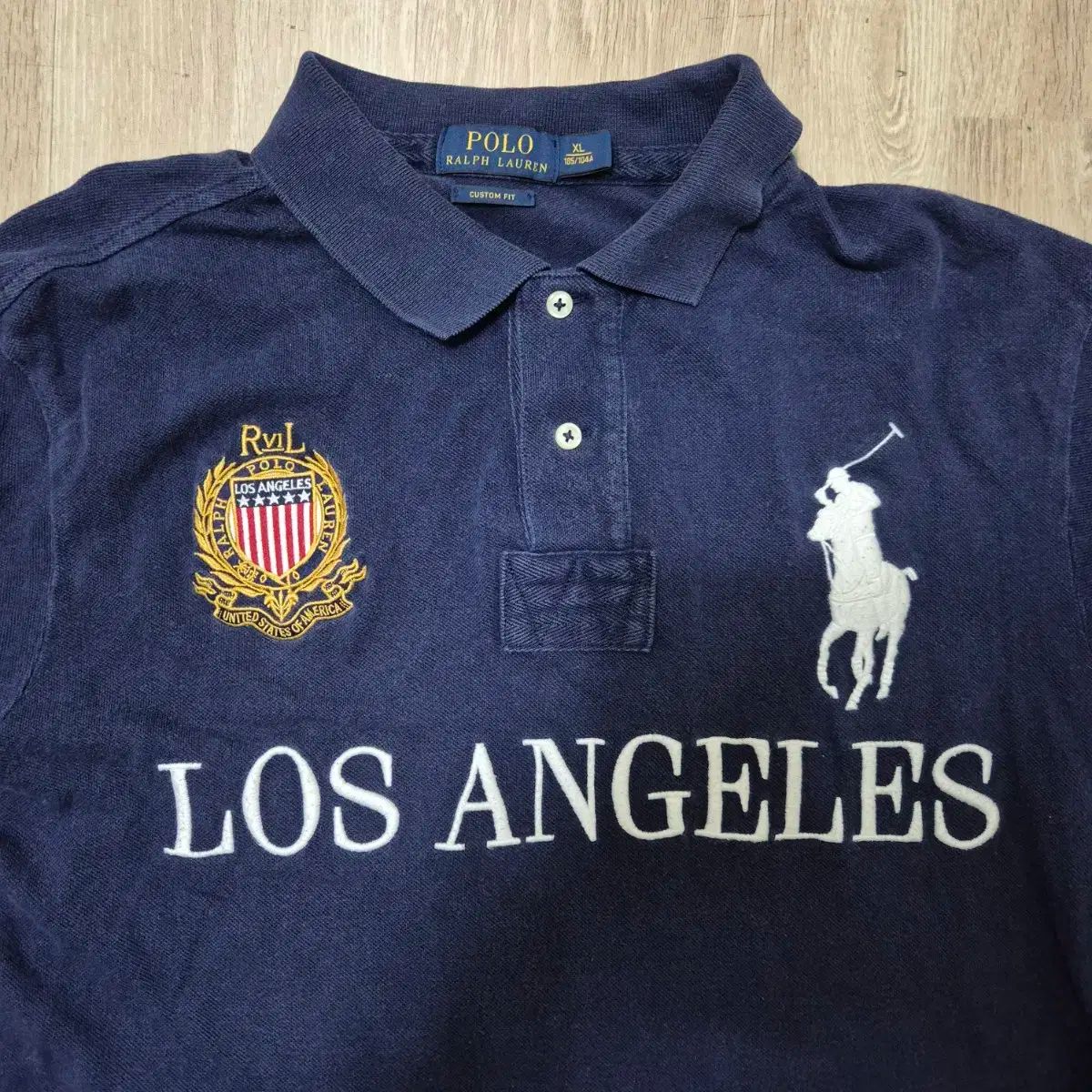Polo Ralph Lauren ビックポニー ポロシャツ　ロサンゼルス ポロ Ralph Lauren(ラルフローレン) ビックポニー ネイビー 3