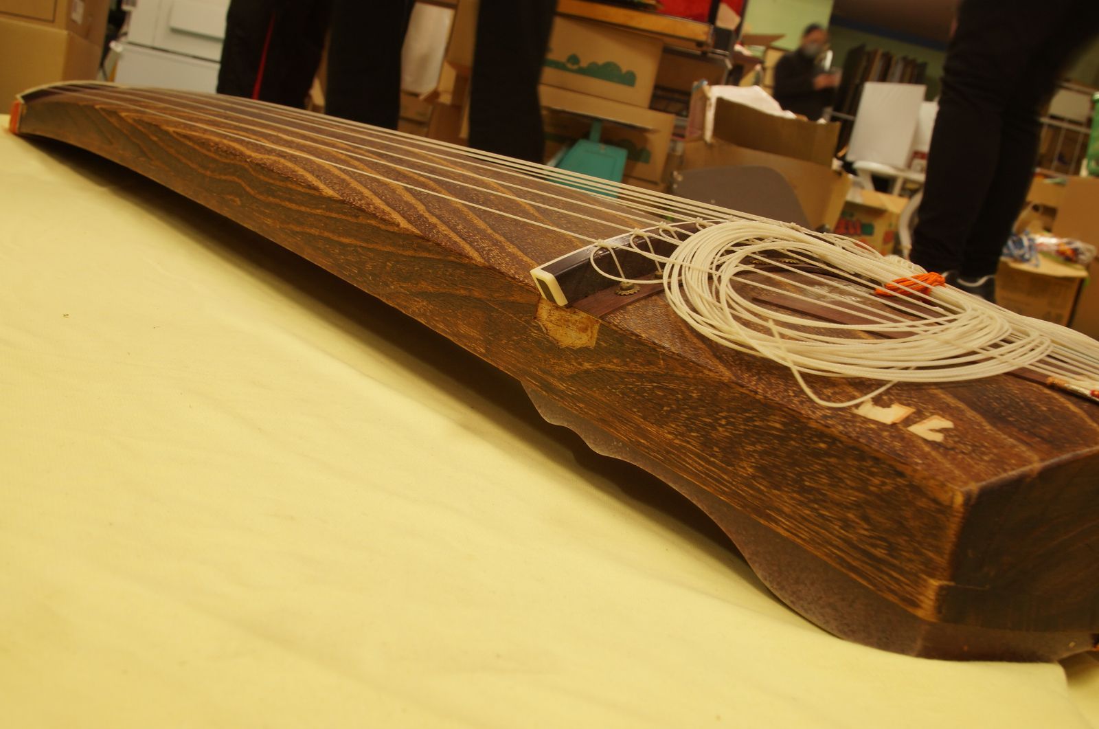 極上彩色☆琴 13弦 すだれ彫 筝 柱付き 極上彩色☆琴 13弦 すだれ彫 筝