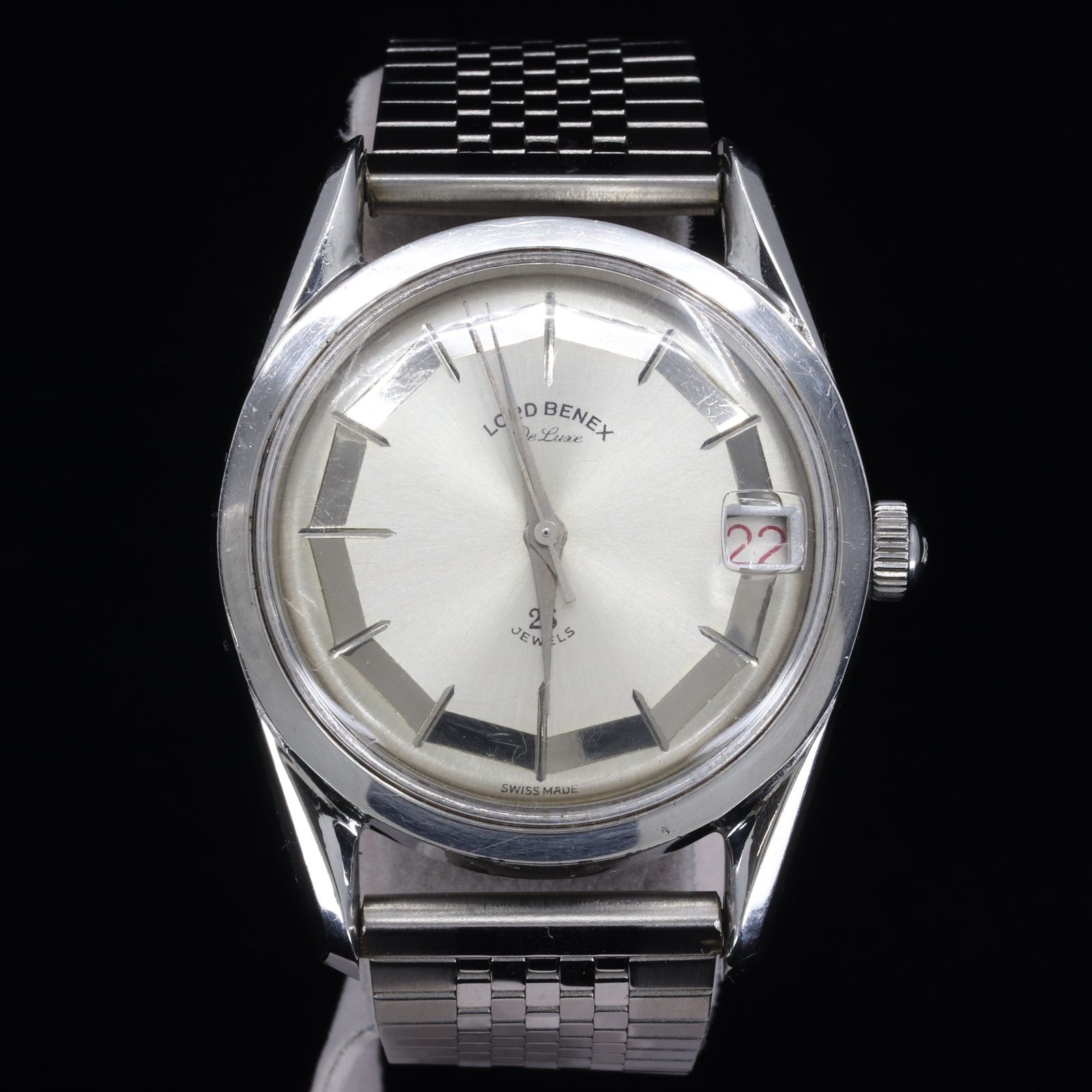 Lord Benex ロードべネックス 自動巻き腕時計 ゴールド 1458 Yahoo!オークション -「lord」(3針＋カレンダー) (アナログ