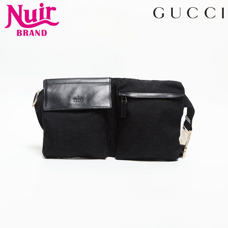 GUCCI グッチ ウエストバッグ GGキャンバス