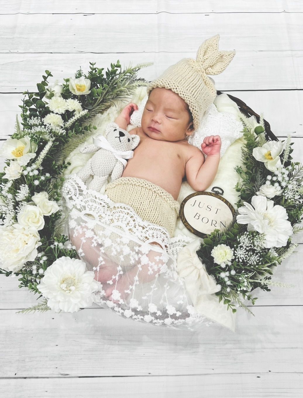 ニューボーンフォトセット