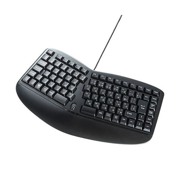 専用品 サンワサプライ エルゴノミクスキーボード ブラック SKB-ERG3BK 1台