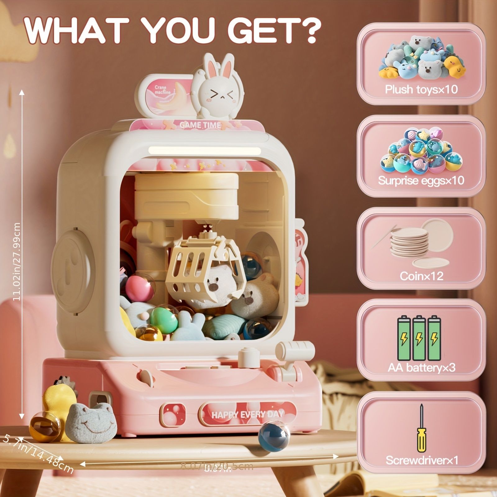 新着商品 TOODUO スペーステーマのヤングスターズ用クローマシン - インタラクティブコイン＆エッグツイスト