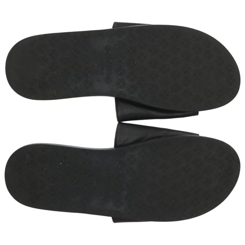 クロムハーツ CH SLIDE LEATHER CHプラスパッチレザーサンダル