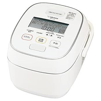 中古】象印 炊飯器 圧力IH炊飯ジャー（5.5合炊き） ホワイト ZOJIRUSHI