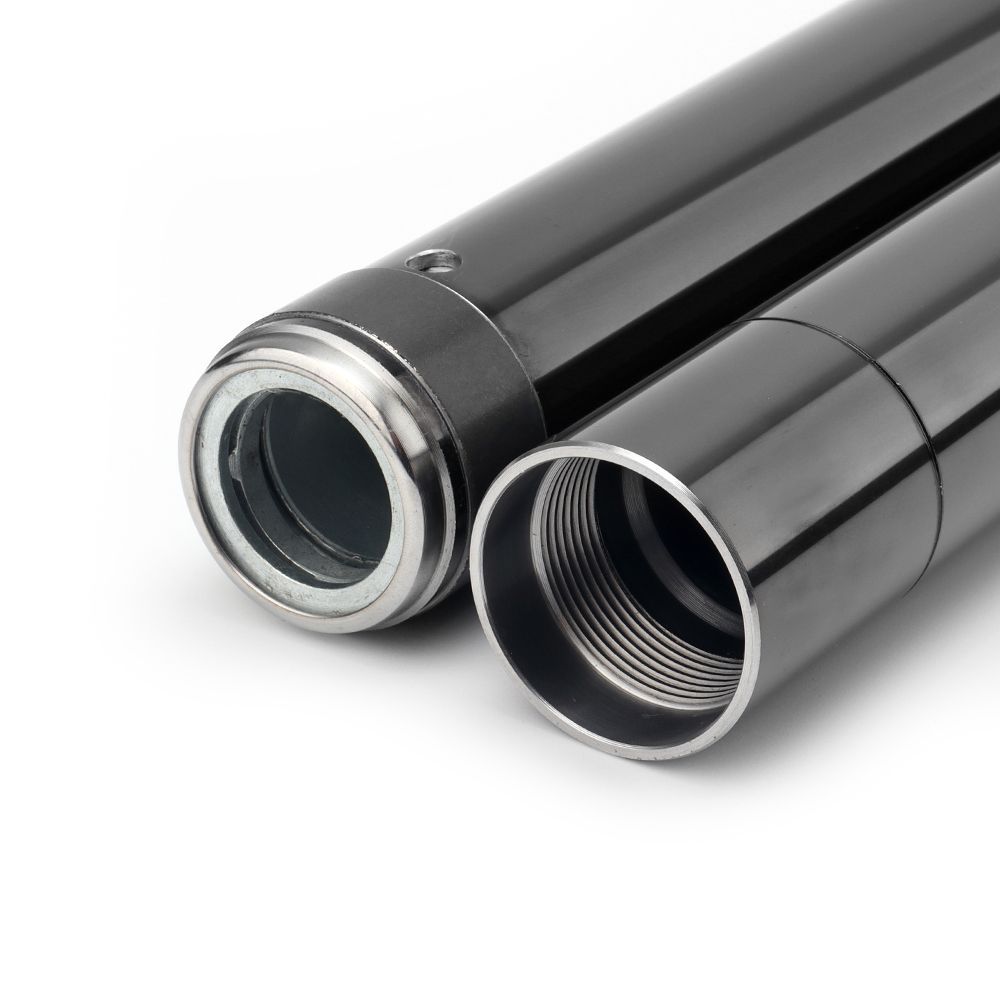 お買い得 XB35 上メッキCBR250FG MC14 CBR250 FOUR フォア35MM 純正品番51410-KT7-003に対応 インナーチューブ ブラック２本 スカーフ