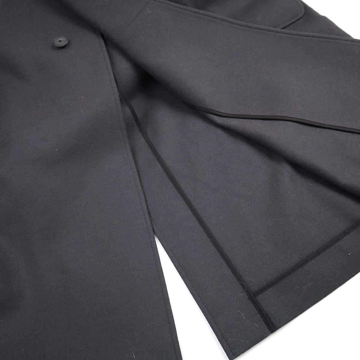 ATON ウール　バルマカーンコート　BALMACAAN COAT サイズ6 MERCERIZED COTTON | SILK PADDED BALMACAAN COAT – ATON | エイトン