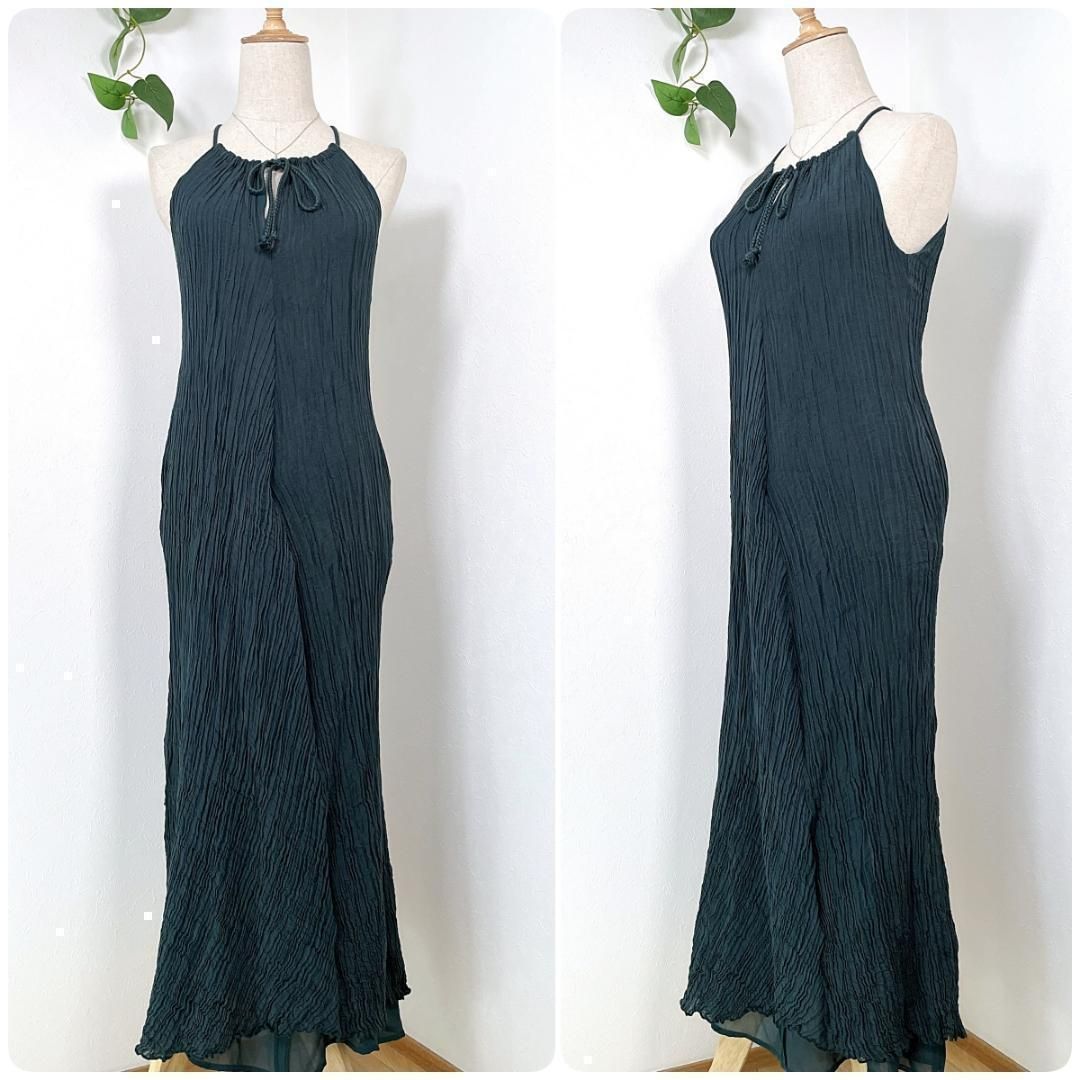 ✨極美品✨ ADOLFO DOMINGUEZ アドルフォドミンゲス ロングワンピース 
