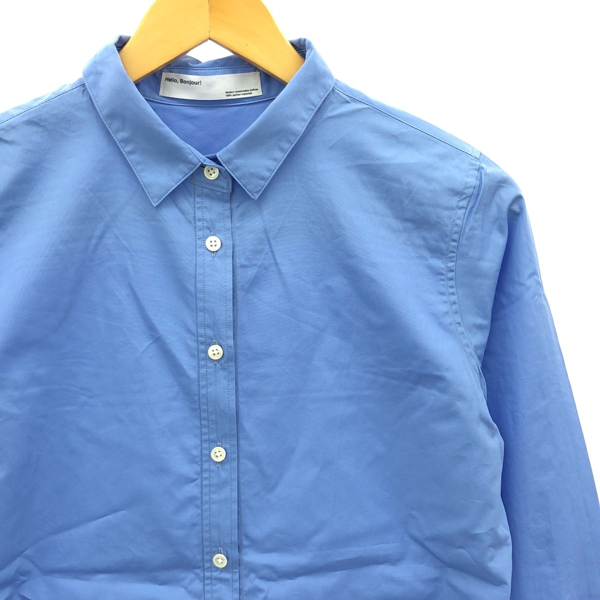 L'Appartement / アパルトモン | THOMAS MAISON トーマス メイソン Mini Collar シャツ | 34 | ブルー | レディース L'Appartement / アパルトモン | THOMAS MAISON トーマス
