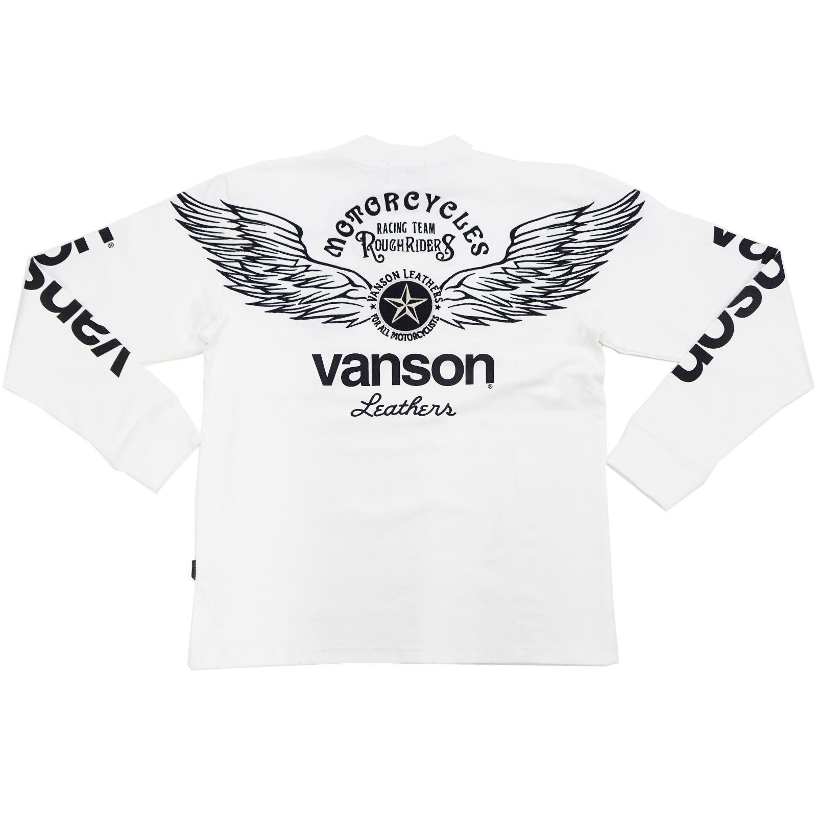バンソン 新品バンソンvanson️スターウイング️長袖Tシャツ 