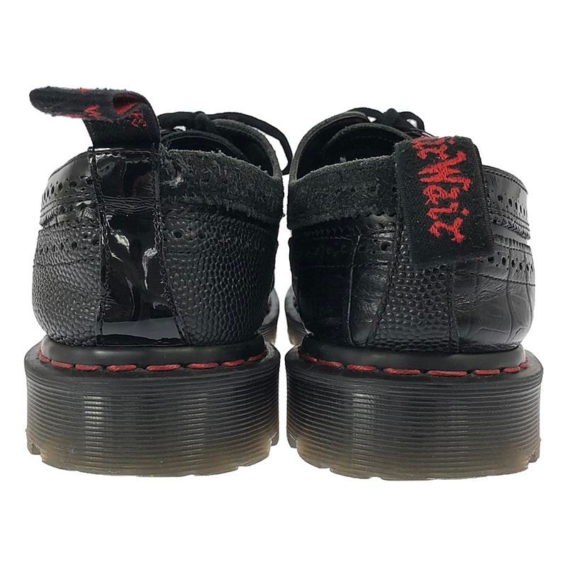 Engineered Garments / エンジニアドガーメンツ | ×Dr.Martens ドクターマーチン別注 Long Wing Irregular Combo ロングウイングチップ レザーシューズ | UK10 | ブラック | メンズ Engineered Garments / エンジニアドガーメンツ | ×Dr.Martens