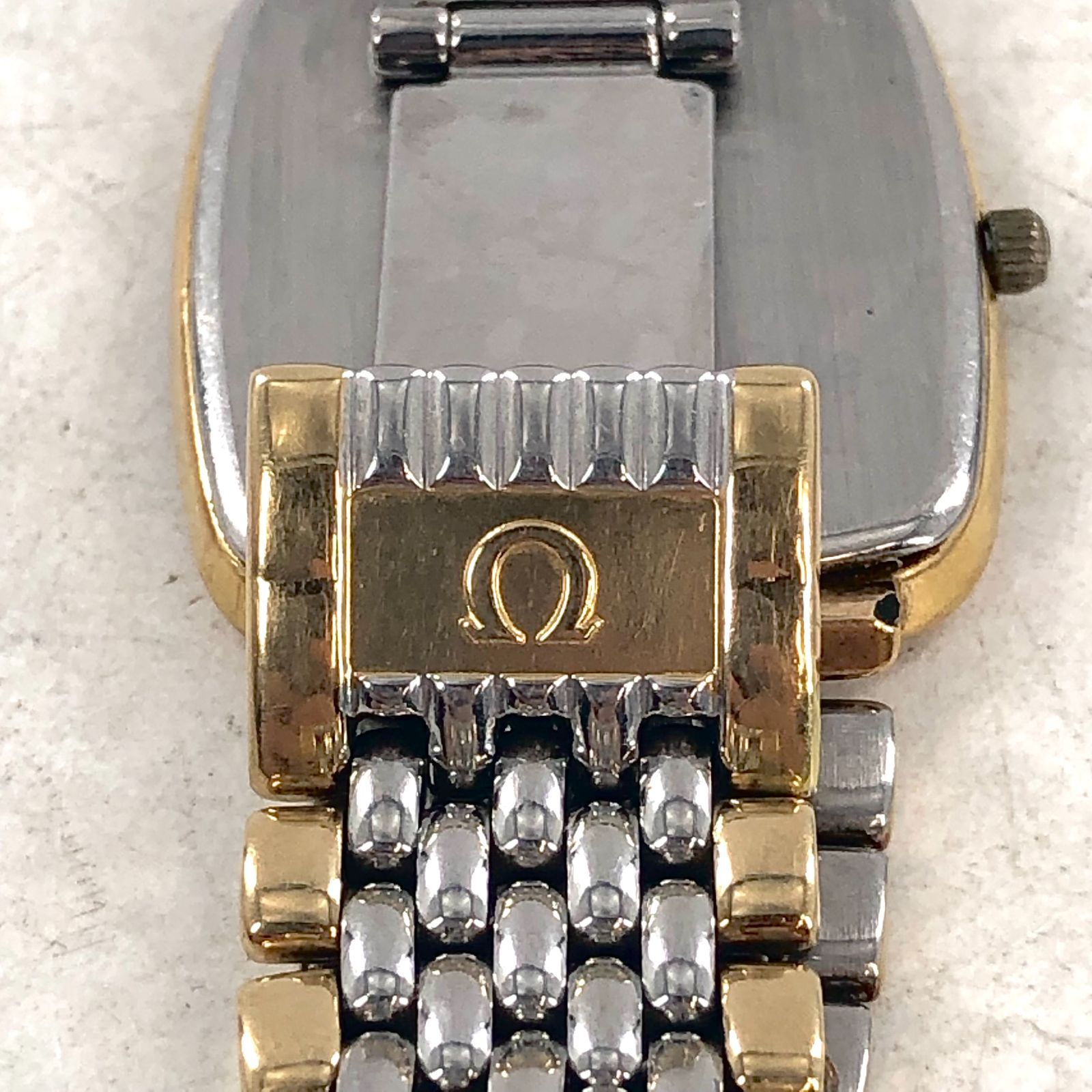 OMEGA オメガ Deville デヴィル SS/QZ コンビベルト ゴールド