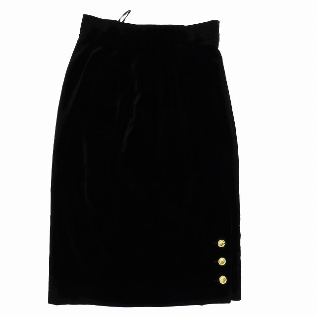 ★CHANEL★シャネルミニスカート ココ星マークボタン ~新品~ CHANEL シャネル スカート ココマークボタン