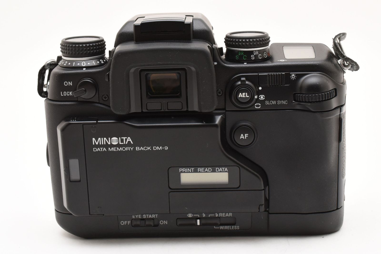 ミノルタ α-9 ボディ ミノルタ データバック DM-9付 中古 動作未確認 α ミノルタ α-9 ボディ ミノルタ データバック DM-9付 中古 動作未確認 α
