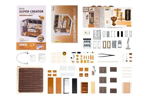 ROLIFE　DIYプラスチックハウス　スーパークリエイターシリーズ　ベーカーズ ROLIFE DIYプラスチックハウス スーパークリエイターシリーズ
