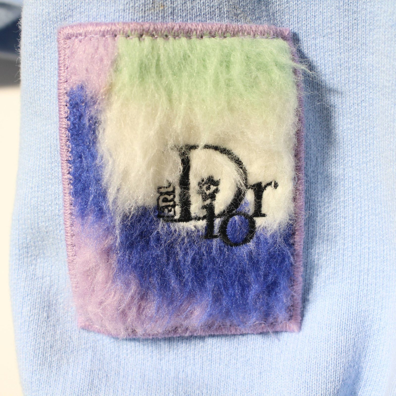 DIOR × ERL 23SS オーバーサイズ モックネック スウェット