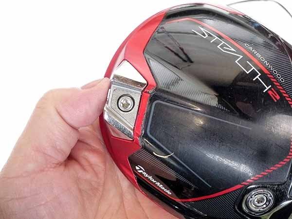 テーラーメイド ステルス2 ドライバー 9.0 ヘッドのみ カバー付 ヘッドのみ】 テーラーメイド ステルス2 ドライバー 9度 純正