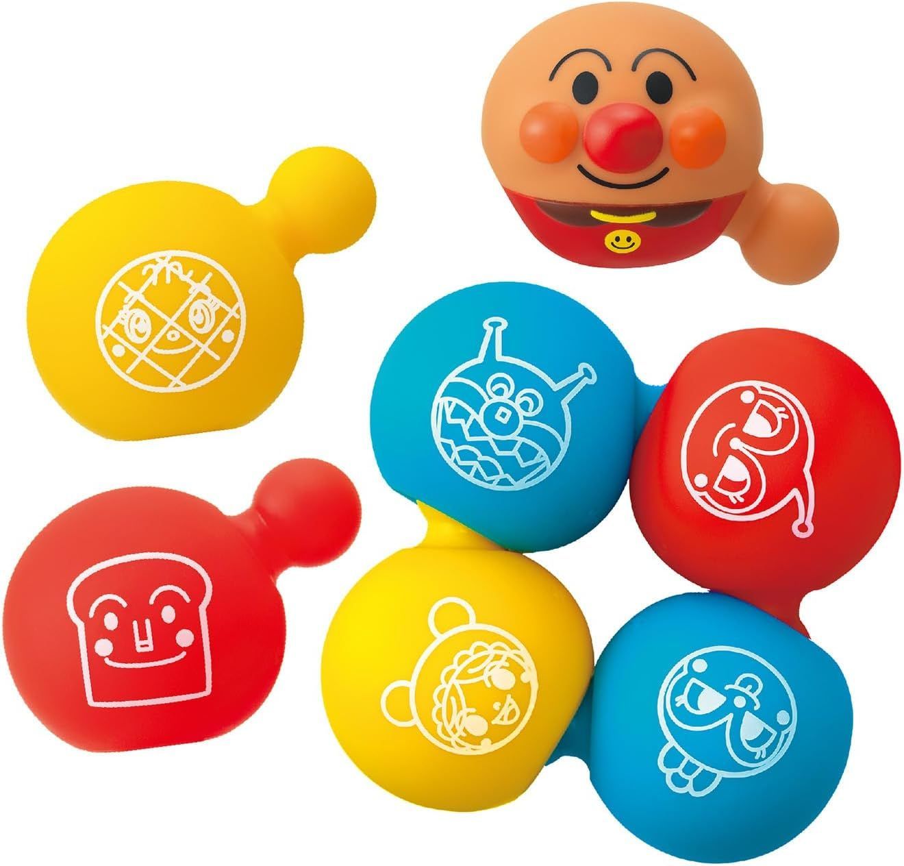 【新品】 JOYPALETTE アンパンマン つなげてポン! やわらかボールパズル