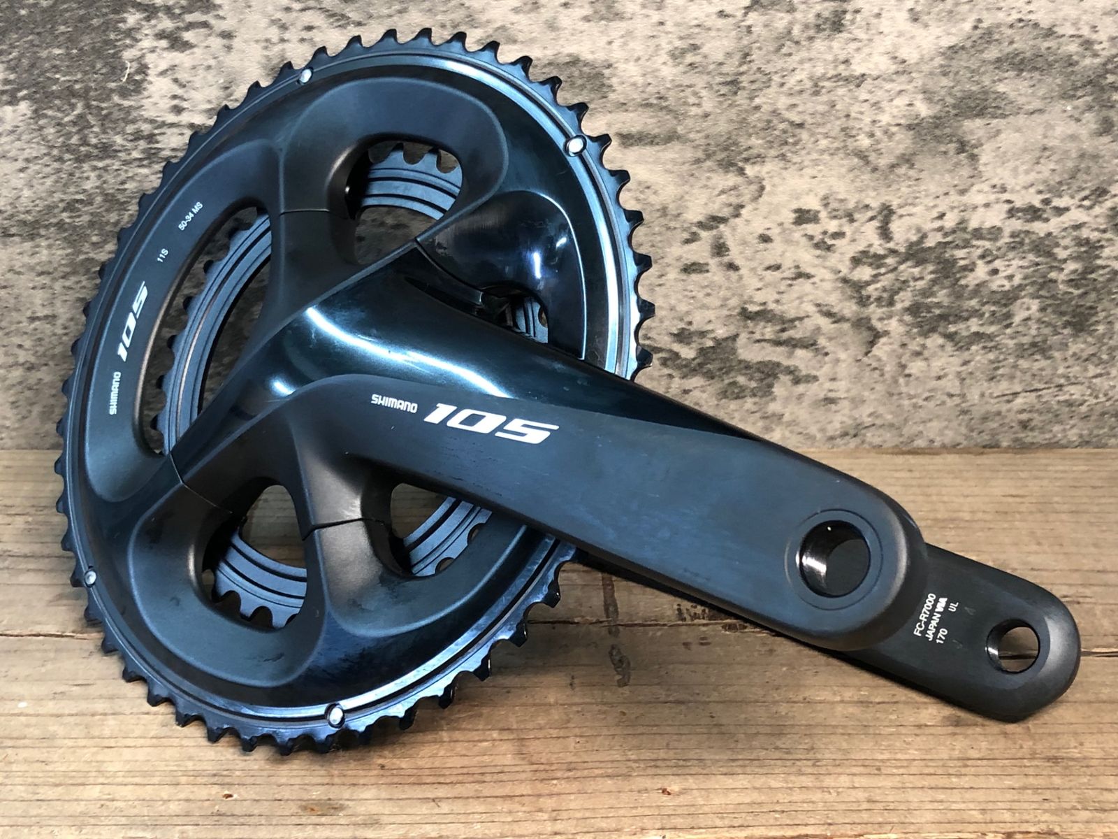 105 クランクセット 50/34 170ミリ SHIMANO 「シマノ」 105 FC-5800 50-34T 170mm クランク / 大阪