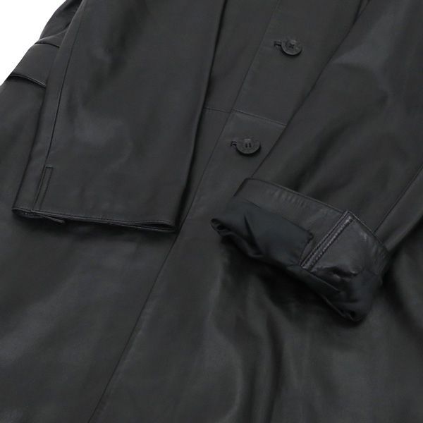 美品 BURBERRY BLACK LABEL バーバリー ブラックレーベル オールレザー