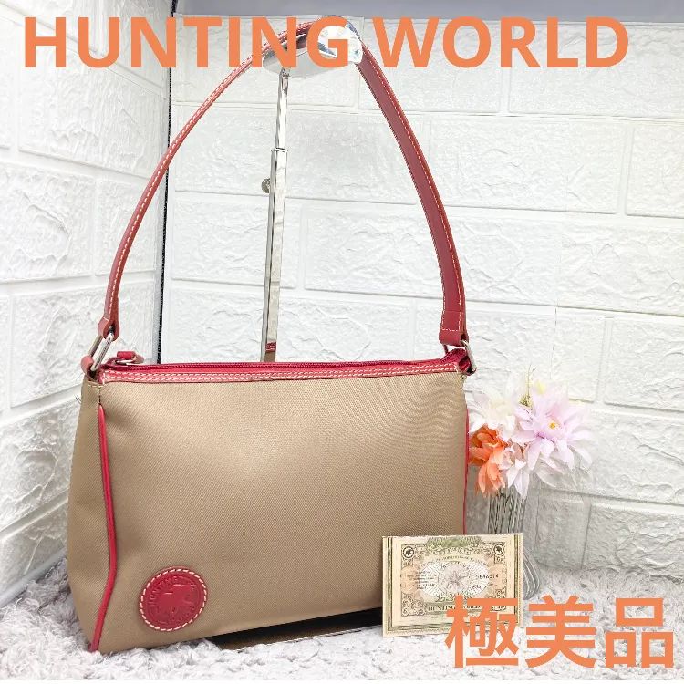 極美品❣️ HUNTING WORLD❣️ ハンティングワールド キャンバス