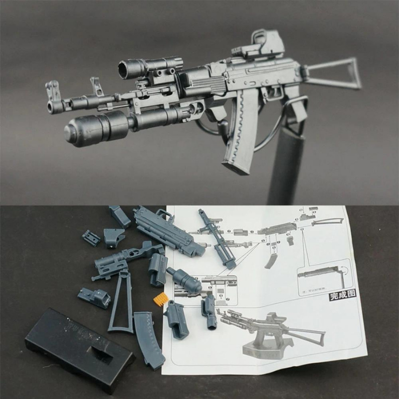 新品!!送料無料!! 1/6スケール AK74 未組立プラモデル