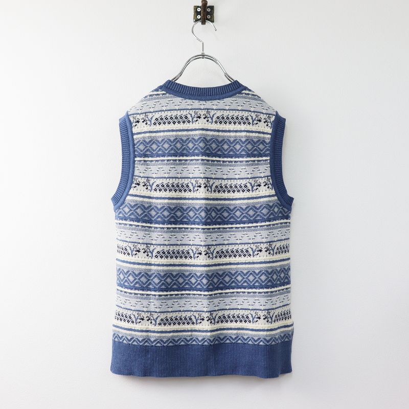 マメクロゴウチ Mame Kurogouchi 2021SS Multi-Colour Jacquard Knit