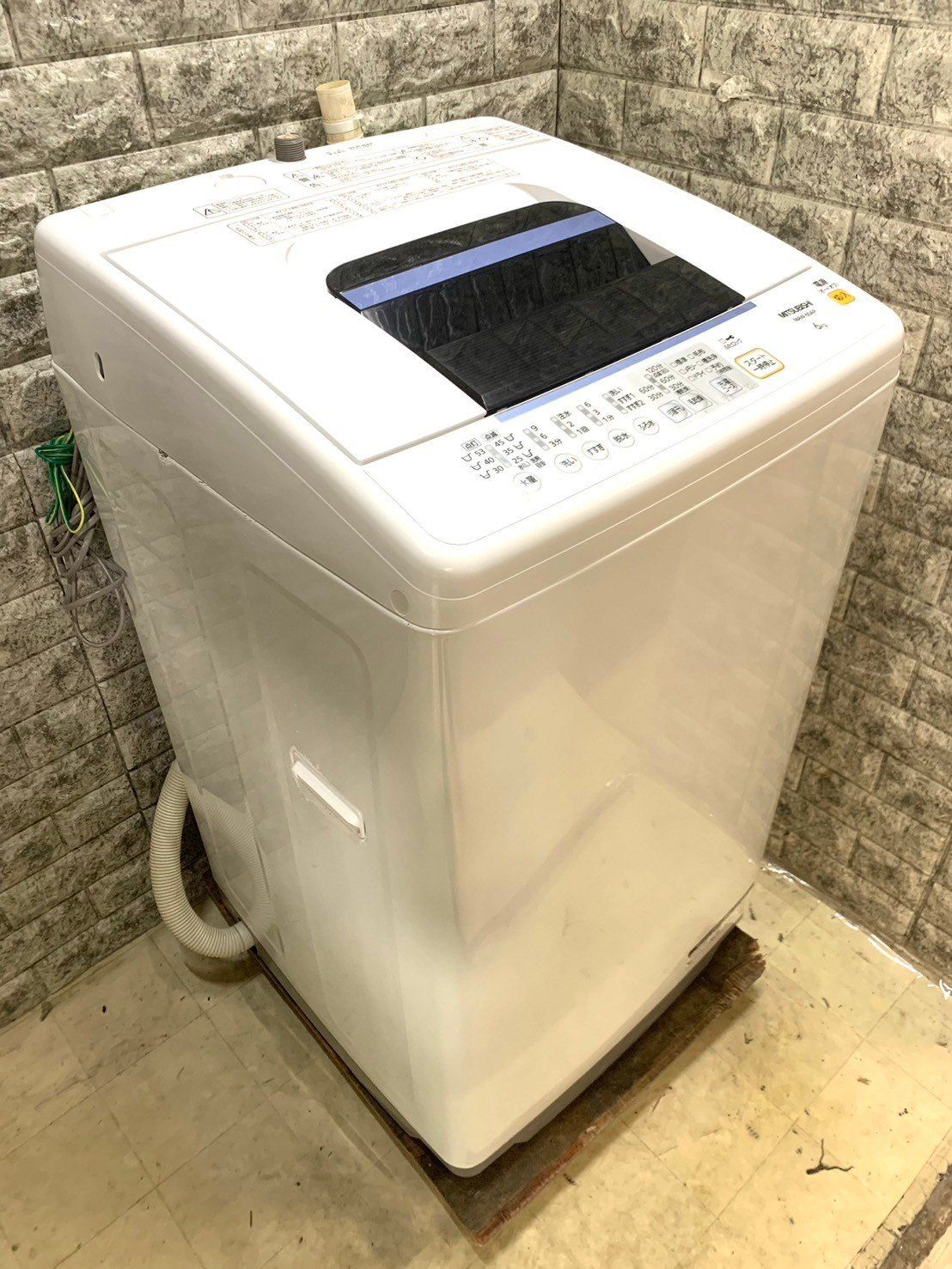 大阪限定配送☆3ヶ月保証付き☆洗濯機☆2016年☆三菱☆MAW-60AP☆S-790