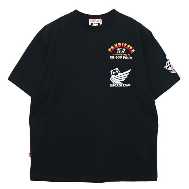 種類9:NAVY/M PANDIESTA JAPAN パンディエスタジャパン HONDA コラボ CB400 Four TRICK RIDE 柄 半袖  Tシャツ （ 554502 ） 半袖 Tシャツ カットソー パンディエスタ ぱんでぃえすた パンダ バイク - 通販公式サイト