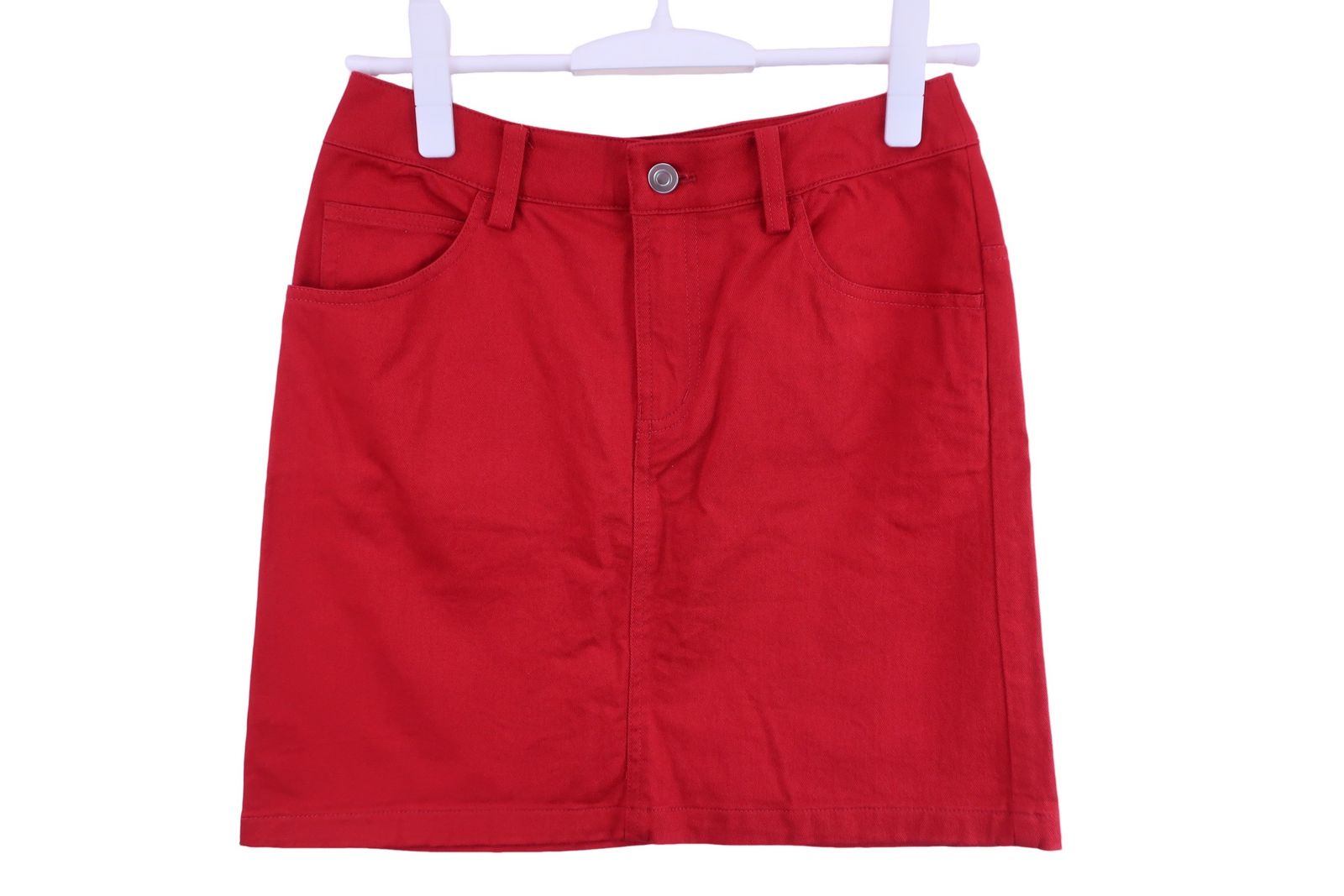 【美品】BEAMS GOLF(ビームスゴルフ) スカート 赤 レディース S ゴルフ用品 2501-0128 中古