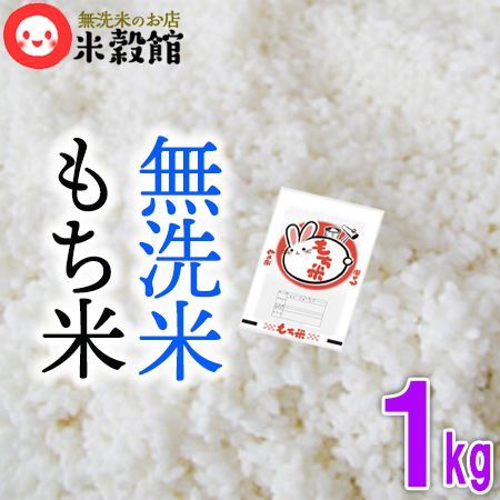 もち米 餅米 無洗米 1kg 熊本県産ヒヨクモチ 九州 送料無料 おためし 少量