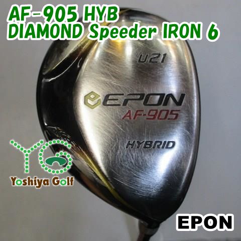 ユーティリティ エポン AF-905 HYB/DIAMOND Speeder IRON 6/S/21[94726] - メルカリ