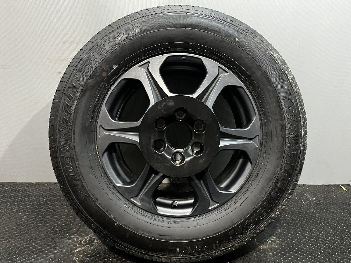 DUNLOP AT23 265|65R18 夏タイヤ 1本 トヨタ ランクル300 GRスポーツ 純正ホイール 18インチ 7.5J6HPCD139.7 60 スペア MTA014