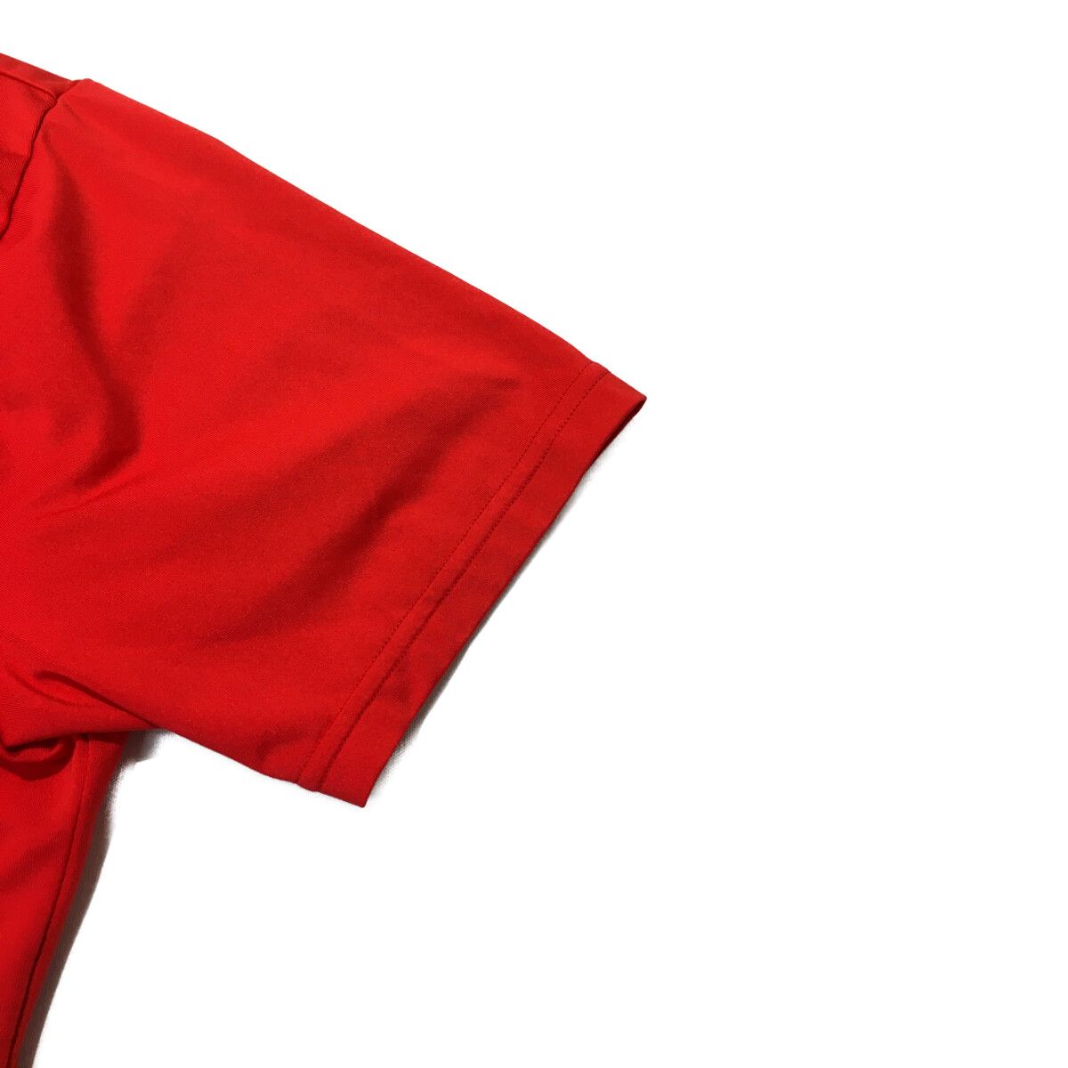 中古 メンズ アルチビオ archivio 半袖シャツ 48(L) 赤 レッド モック