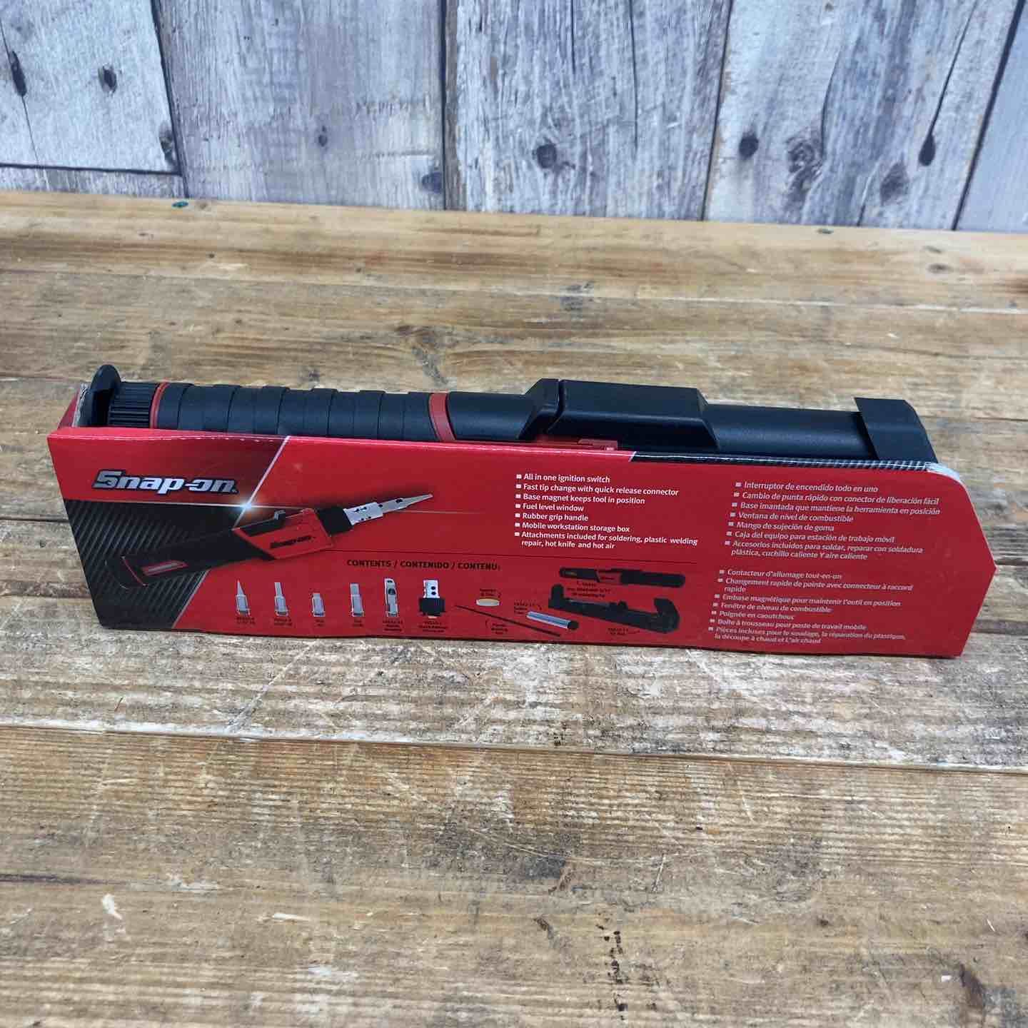 未使用品(店頭展示品)】スナップオン(Snap-on) ガス式ハンダゴテ 