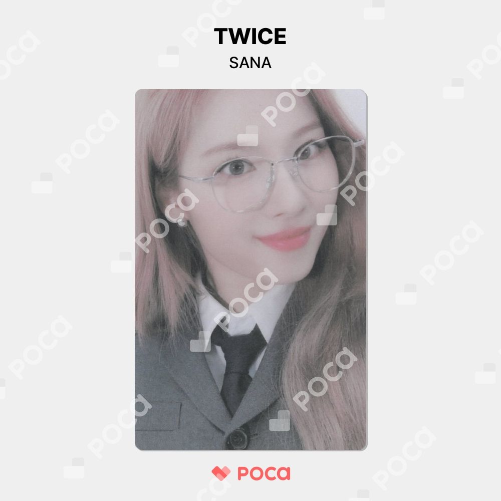TWICE〜サナ スピーカートレカ TWICE サナ トレカ Formula of Love: O＋T=＜3 Result file ver