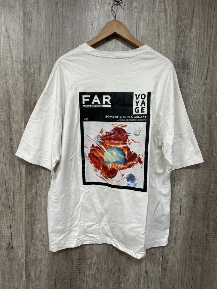 IROQUOIS イロコイ グラフィックプリント ビッグシルエットTシャツ T