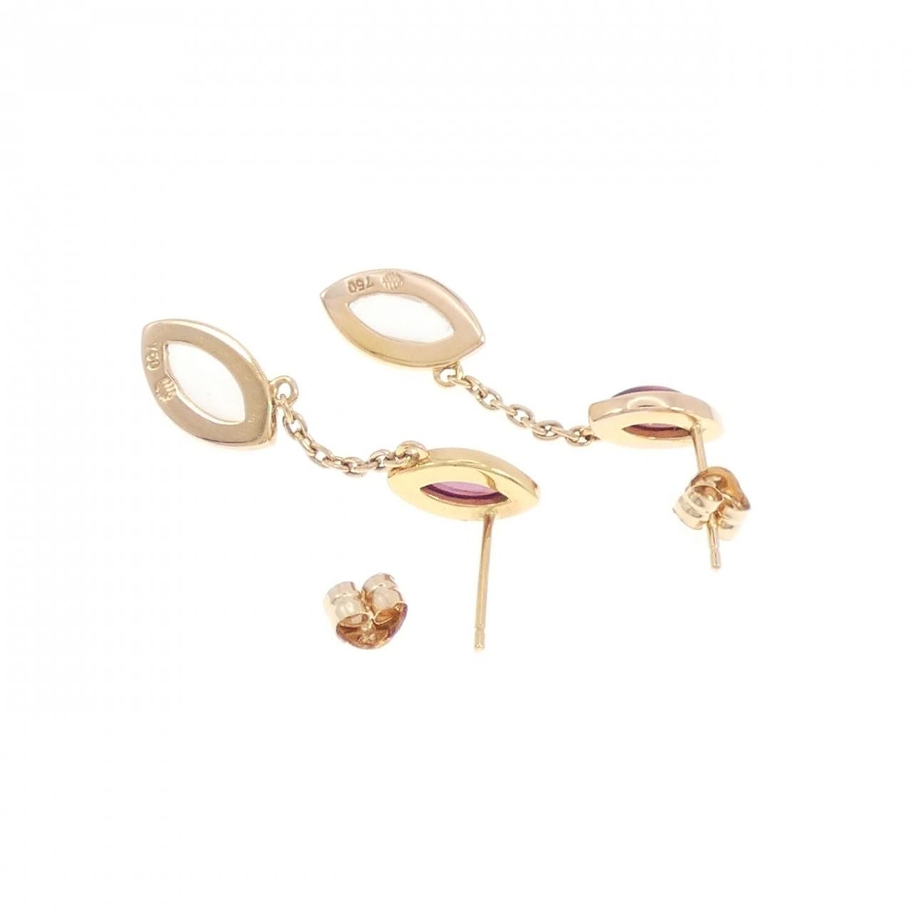 ルジアダ ガーネット ピアス - メルカリ 