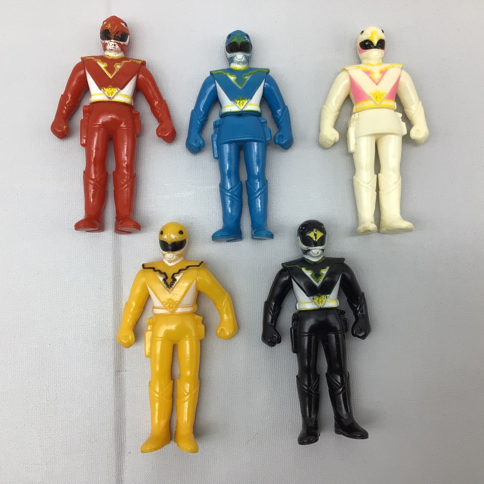 バンダイ 鳥人戦隊ジェットマン ジェットマンヒーロー5 ソフビ