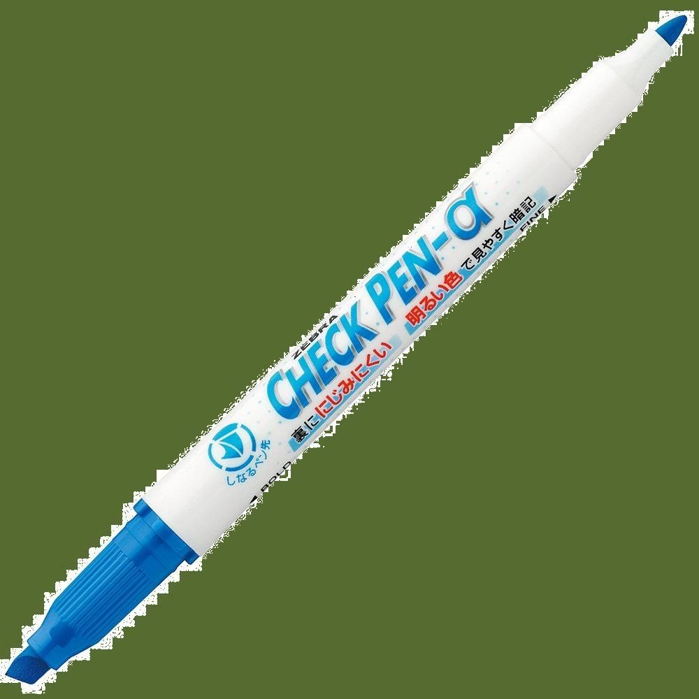 ZEBRA チェックペンα WYT20-BL 青 ゼブラ チェックペンα 青 WYT20-BL 通販【フォレストウェイ】